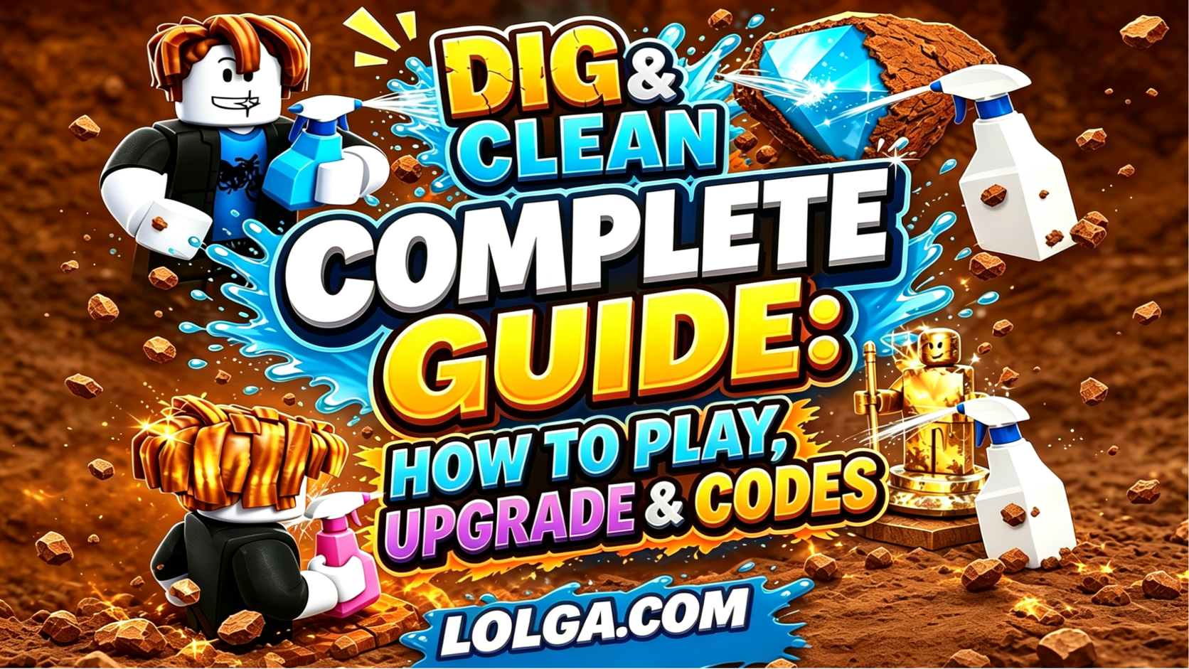 Dig & Clean Complete Guide: How to Play, Upgrade & Codes